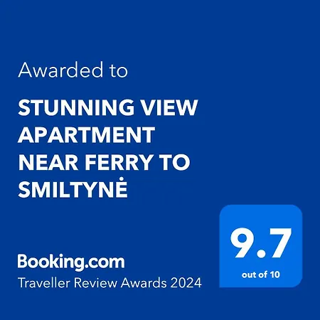 Stunning View Near Ferry To Smiltyne Apartment Klaipeda