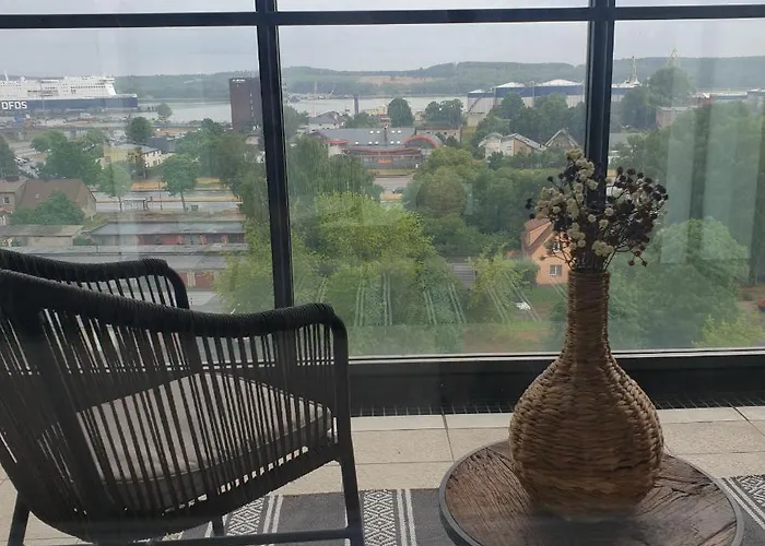 Stunning View Near Ferry To Smiltyne Apartman Klaipėda